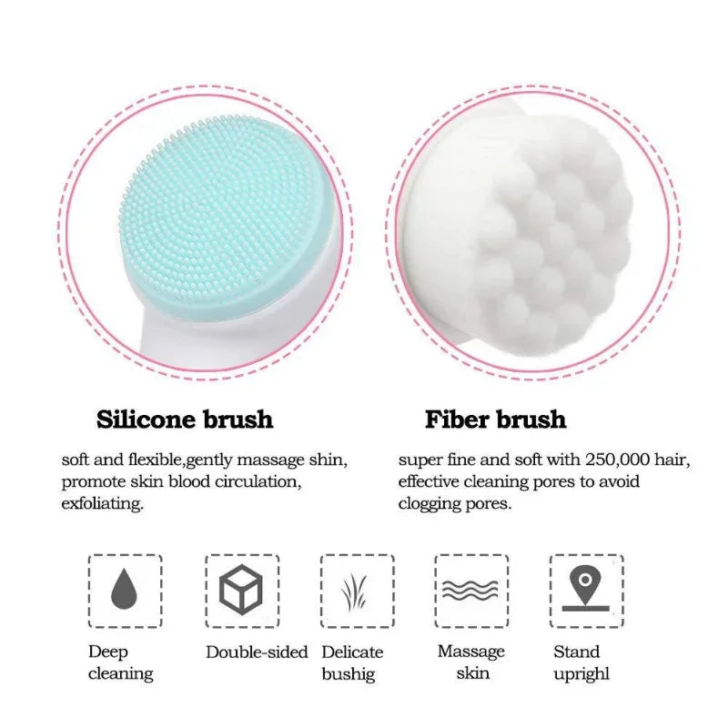Silicone Double Sided Facial Brush™