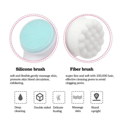 Silicone Double Sided Facial Brush™